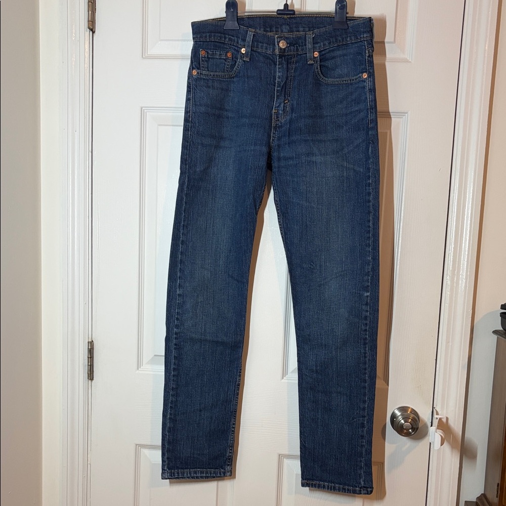 Levis 502 Classic Indigo Straight Leg Jeans 30x32